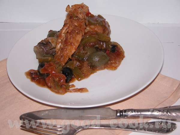 КУРИЦА ПО-СИЦИЛИЙСКИ ещё одно "зимнее" блюдо, очень сытное и вкусное