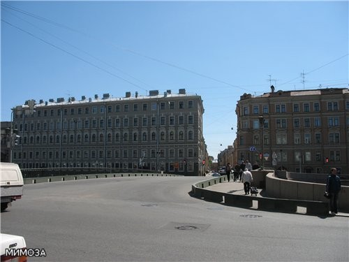 Лештуков мост напротив БДТ
