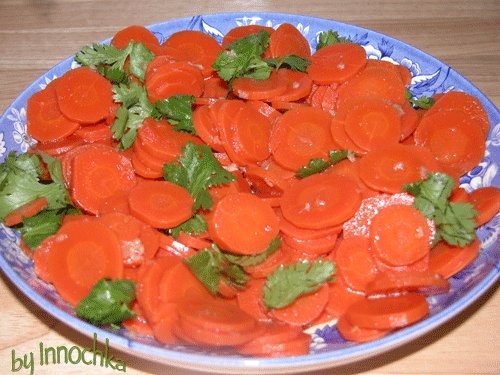 Удивительно вкуснюи Галлилеискии салатик Имберлах из мацы Марроканскии морковныи салат - 3