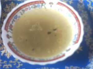 а это наш вчерашний арабский ужин там картофель фри,салат Баба-Гануж, белый сыр ,яйца жареные на ол... - 3