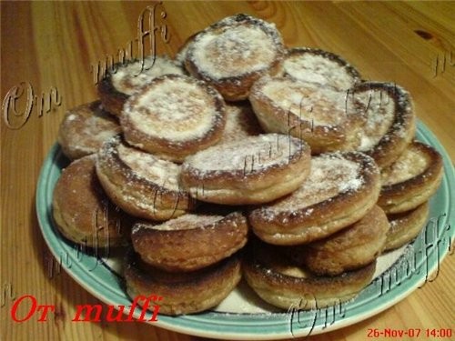 СМЕТАННЫЕ ОЛАДЬЯ 1 яйцо растереть с сахаром