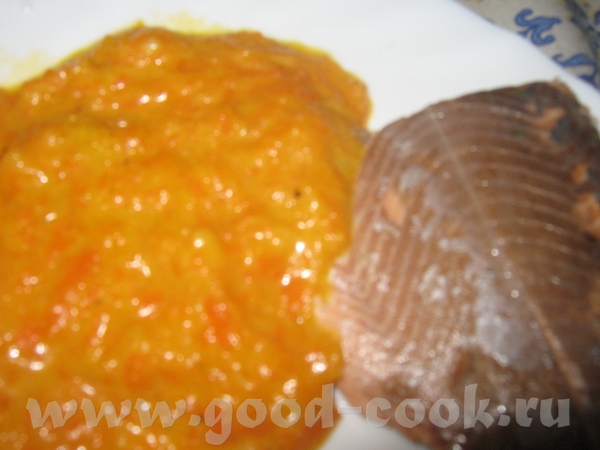 Морковный соус к рыбе