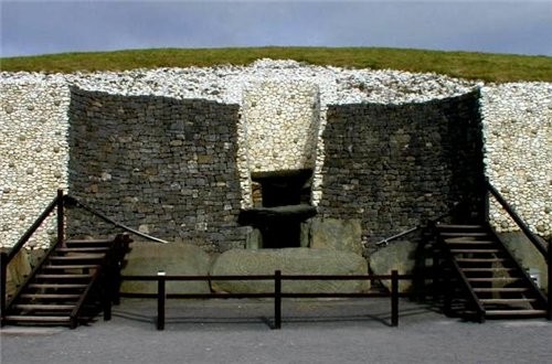 Вxод курган Knowth внутри курган Knowth Вxод курган Newgrange внутри курган Newgrange внутри курган... - 4