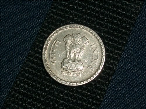 фотография из центра дели, вдалеке видно триумфальную арку (indian gate) тут на крыше видна обезьян... - 3