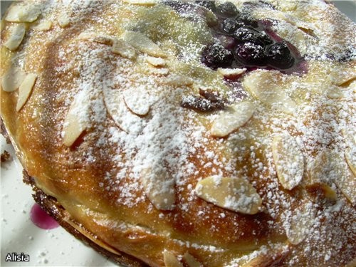 БУЛОЧКА ЗА 9 копеек Легкий летний пирог с Фруктой - 2