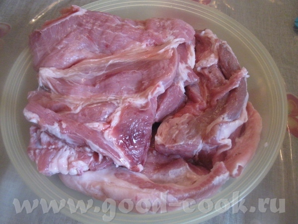 СВИНИНА ПОД СОУСОМ ИЗ КУРАГИ, БЕЛОГО СУХОГО ВИНА, МЕДА И АПЕЛЬСИНОВОГО СОКА Вкусное и полезное блюд... - 2