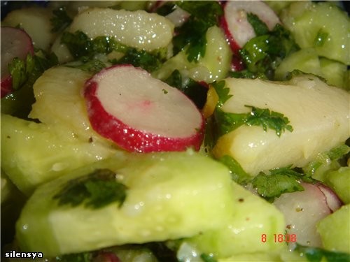 . Запечёная в рукаве Баранина в Греческом стиле от . Фантастически вкусный картофельный салат с ред... - 3