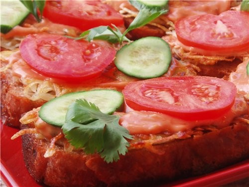 Обалденно вкусные бутерброды от Натульки(Таля), я их сделала на следующий ден; после дня рожднеия,к...