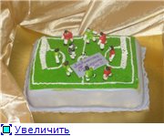 торт ноутбук торт розовый слон торт футбольное поле - 6