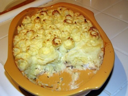 Fish Pie (Рыбный пирог) 450г рыбы (можно смесь, можно одного вида, я готовила с тилапией) цедра 1 л... - 2