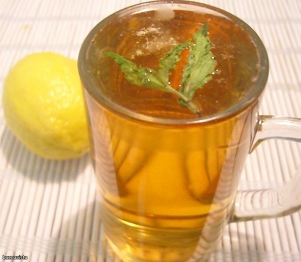 МЯТНЫЙ ЧАЙ СО ЛЬДОМ