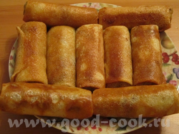 Девчонки,угощайтесь блинчиками с мясом : Если в блинчики предполагается начинка,то всегда пеку нали...