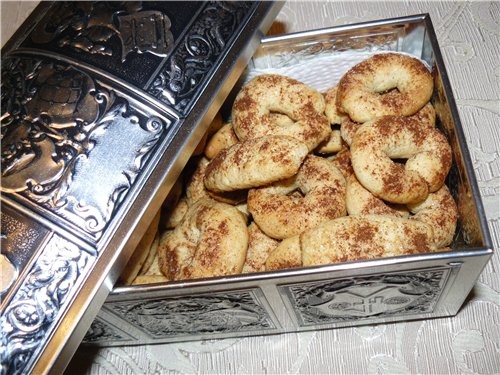 Инн , состряпала я твои ПЕЧЕНьЕ КРЕНДЕЛьКИ С КОРИЦЕЙ (по-еврейски)