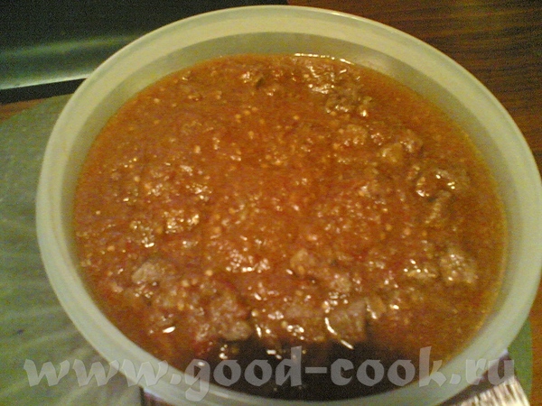 Сегодня я сделала мясо в томатно-баклажановом соусе