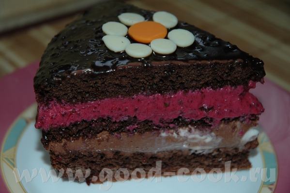 Торт "Шоколадно-смородиновый" (Сhocolate Black Currant Cake) От Мишель с Кукинга Привожу слова авто... - 2