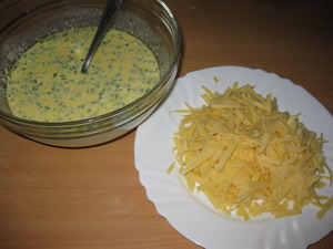 Пирог с зеленым луком