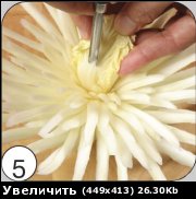 "Хризантема из пекинской капусты" - 6