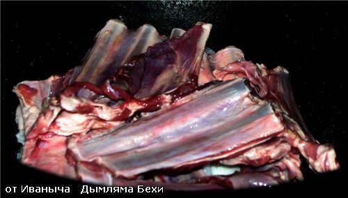 Закладываем продукты в котёл … или «заряжаем» Дымляму - 4