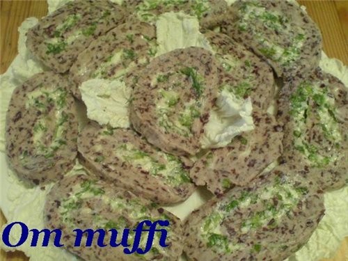 МЯСНОЙ РУЛЕТ РУЛЕТ К ЗАВТРАКУ РУЛЕТИКИ С СОЛЁНО-КОПЧЁНОЙ ФАРЕЛЬЮ РУЛЕТ ИЗ КРАСНОГО ЛОБИ - 4