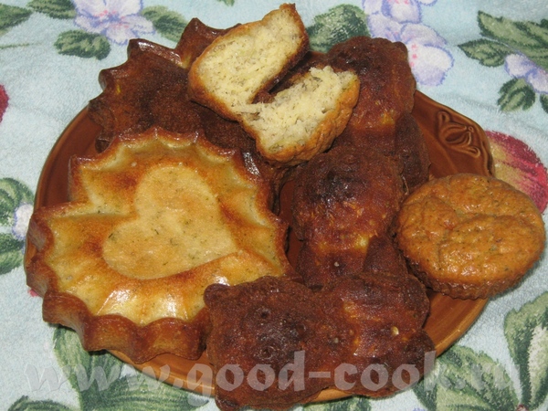 Маффины творожно-кабачковые