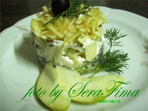 девочки очень вкусненькие салатики