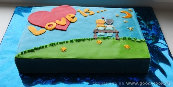 Торт "Love is..."