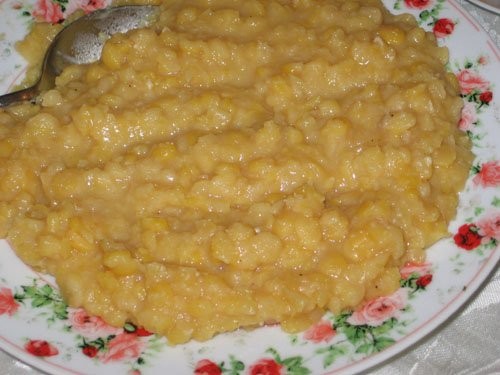Гороховое пюре Тушенная баранина