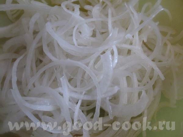 МАРИНОВАННЫЙ САЛАТИК ИЗ ПОМИДОРОВ, ЛУКА И СВЕЖИХ ШАМПИНЬОНОВ Еще один вкусный салатик с сырыми шамп... - 6