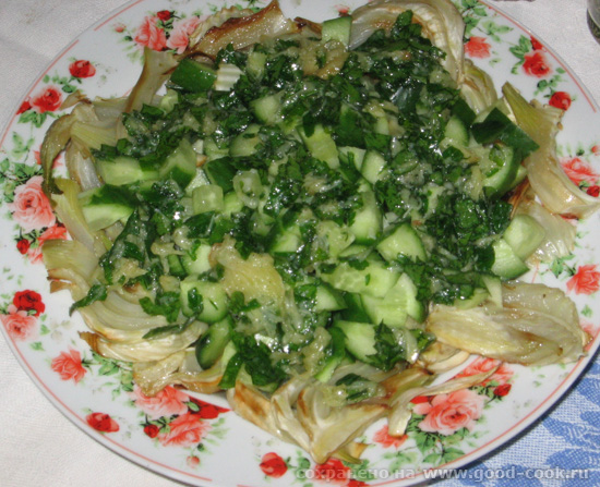 Salade de Concombres et Fenouil - C           ...