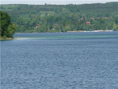 Местами была такая бирюзовая вода