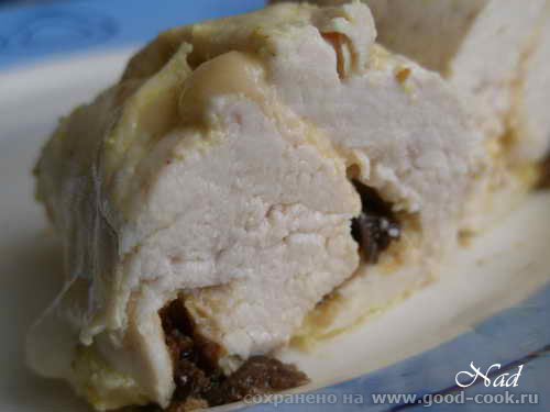 РУЛЕТЫ КУРИНЫЕ С СЫРОМ И ЧЕРНОСЛИВОМ - 2