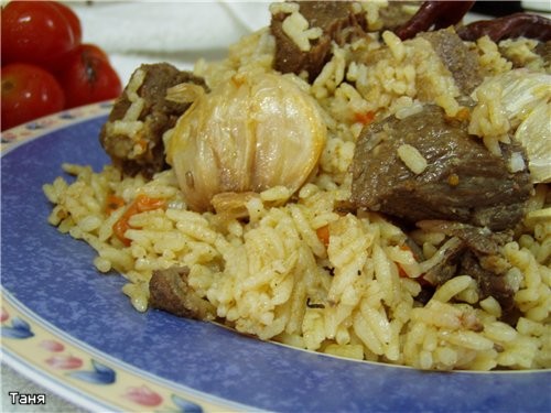 Куриный суп с потрохами и овощами Рагу из куриных пупков с овощами Плов с говядиной Баклажанная зак... - 3