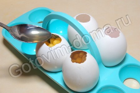 ОТСЮДА Заливное "Яйца Фаберже" с креветками Состав пустая яичная скорлупа от 8 яиц, желатин (быстро... - 4