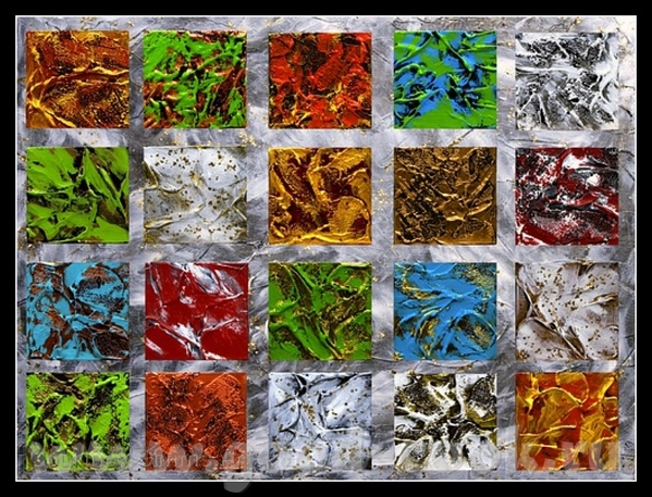 Какая интересная фактура у Courtney Simms Abstract