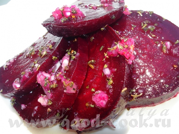 ОТВАРНАЯ МАРИНОВАНАЯ СВЕКЛА Кол-во продуктов произвольное - 2