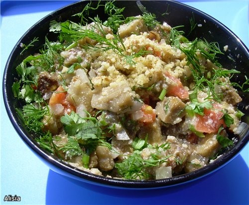 Баклажанo - Ореховая закуска
