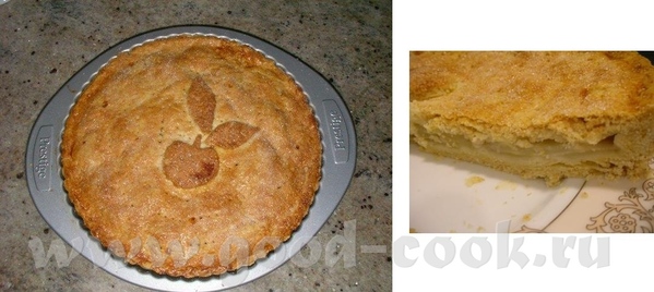 Яблочный пирог как раз только вчера испекла, муж оценил по достоинству, сказал оочень вкусно 340 г...