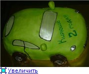 торт зеленая машинка торт солнышко с карамельными лучиками торт с юбилеем - 3