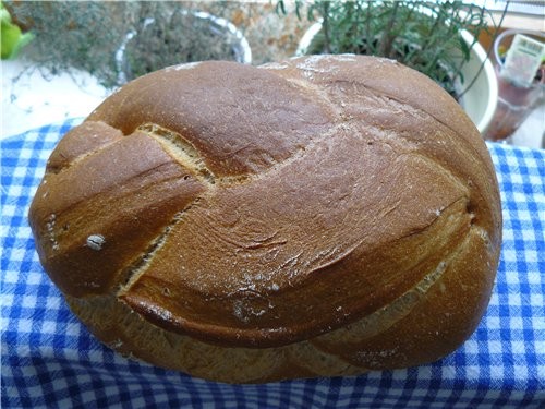 Хлеб-коса Pane rustico