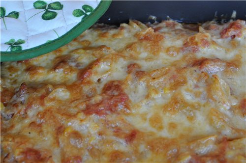 Макаронная запеканка