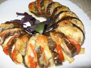 Очень оригинальный и красивый,а главное,вкусный рецепт баклажанов Т