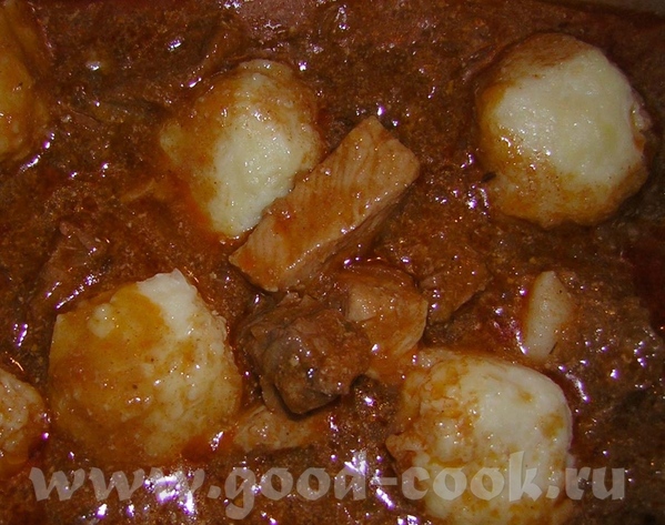 , спасибо за очень вкусный пльзенский гуляш и еще более вкусные кнедлики Рецепт тут