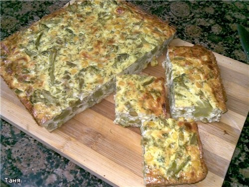 Запеканка из капустных и кабачковых оладий с мясом Мясной "кирпичик"с грибами,сыром и еще - 3