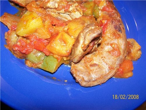 ИНДЮШКА С ОВОЩАМИ - 2