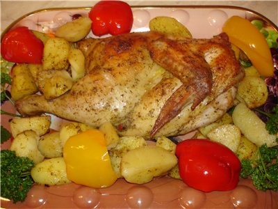 КУРОЧКА С КАРТОШКОЙ Это блюдо тоже очень простое и вкусное