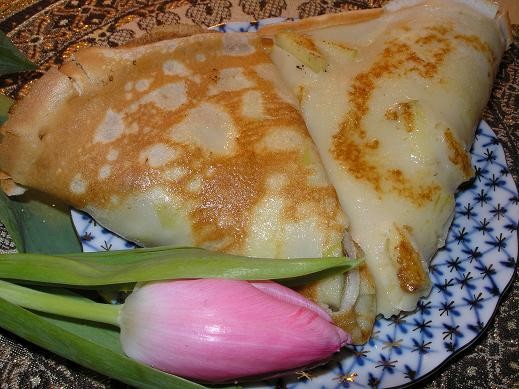 Блины с яблоками от - 2