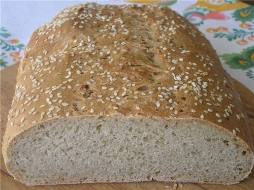 А это мой картофельный хлеб