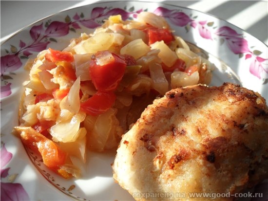 Горячие бутерброды с курицей и помидором Котлеты рыбные и Овощи тушеные Рыбный суп с фрикадельками - 3