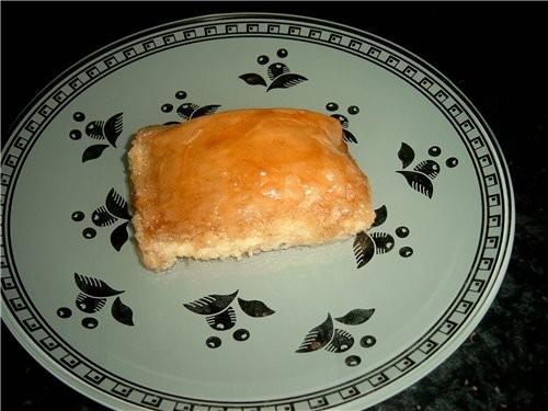 ПАШТЕТ С ВАНИЛЬНЫМ КРЕМОМ - PASTETE MIT VANILLECREME – GALAKTOBOURIKO Греческое блюдо - 2