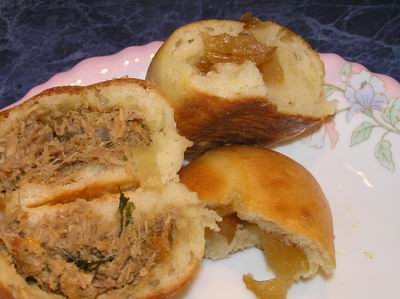 Мчади Пироги с мясом кролика - 3
